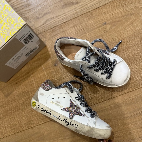 Golden Goose - Toddler Size 24. Worn 2x - Picture 5 of 5
